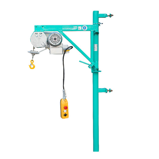 Scaffold Hoist 200KG | IMER ET200N 110V | High Capacity 30M Wire Rope | Includes Attachment