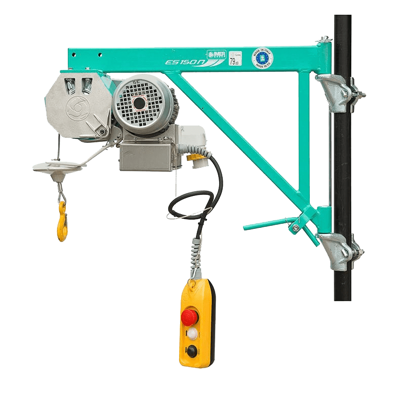 Scaffold Hoist 150KG | IMER ES150N 110V |  High Capacity 30M Wire Rope