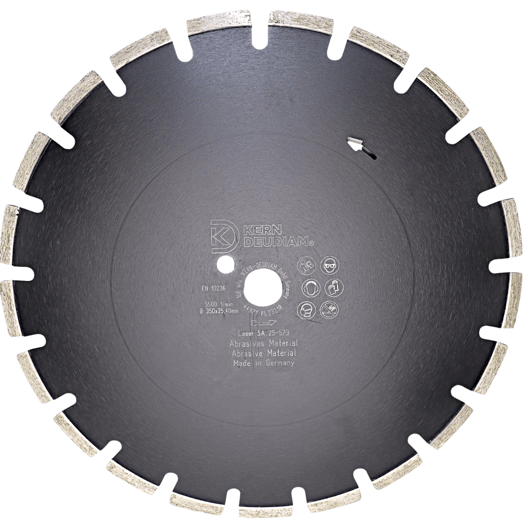 Laser SA Diamond Blade | Kern-Deudiam | 300mm - 450mm - CLM Construction Supplies Ltd