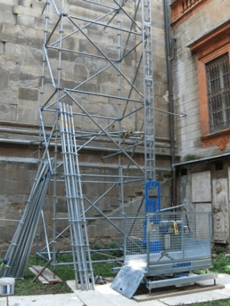 MABER MB 500/120 [500kg] Goods Only Hoist (Enquiry Only) - CLM Construction Supplies Ltd