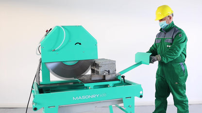 Masonry 600 | Water-Cooled Saw | Three-phase 400V/50Hz 4kW - CLM Construction Supplies Ltd