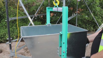 Scaffold Hoist Lifting & Tipping Bucket | 45/90/120L | IMER Official Accessory