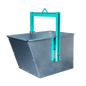 Scaffold Hoist Lifting & Tipping Bucket | 45/90/120L | IMER Official Accessory - CLM Construction Supplies Ltd