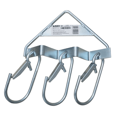 Three-Way Scaffold Lifting Hook | IMER Official Accessory